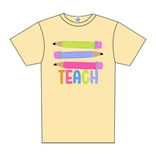 Load image into Gallery viewer, TEACH PENCILS TEE
