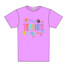 Load image into Gallery viewer, TRENDY TEACHER TITLE TEE
