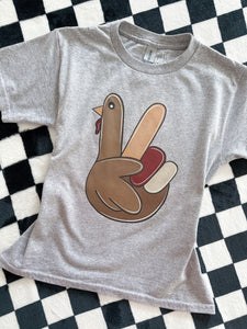 PEACE AND TURKEY GREASE TEE