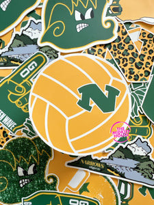 NARROWS VOLLEYBALL STICKER