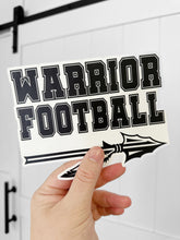 Load image into Gallery viewer, WARRIOR FOOTBALL STICKER

