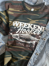 Load image into Gallery viewer, WEEKEND HOOKER CAMO TEE
