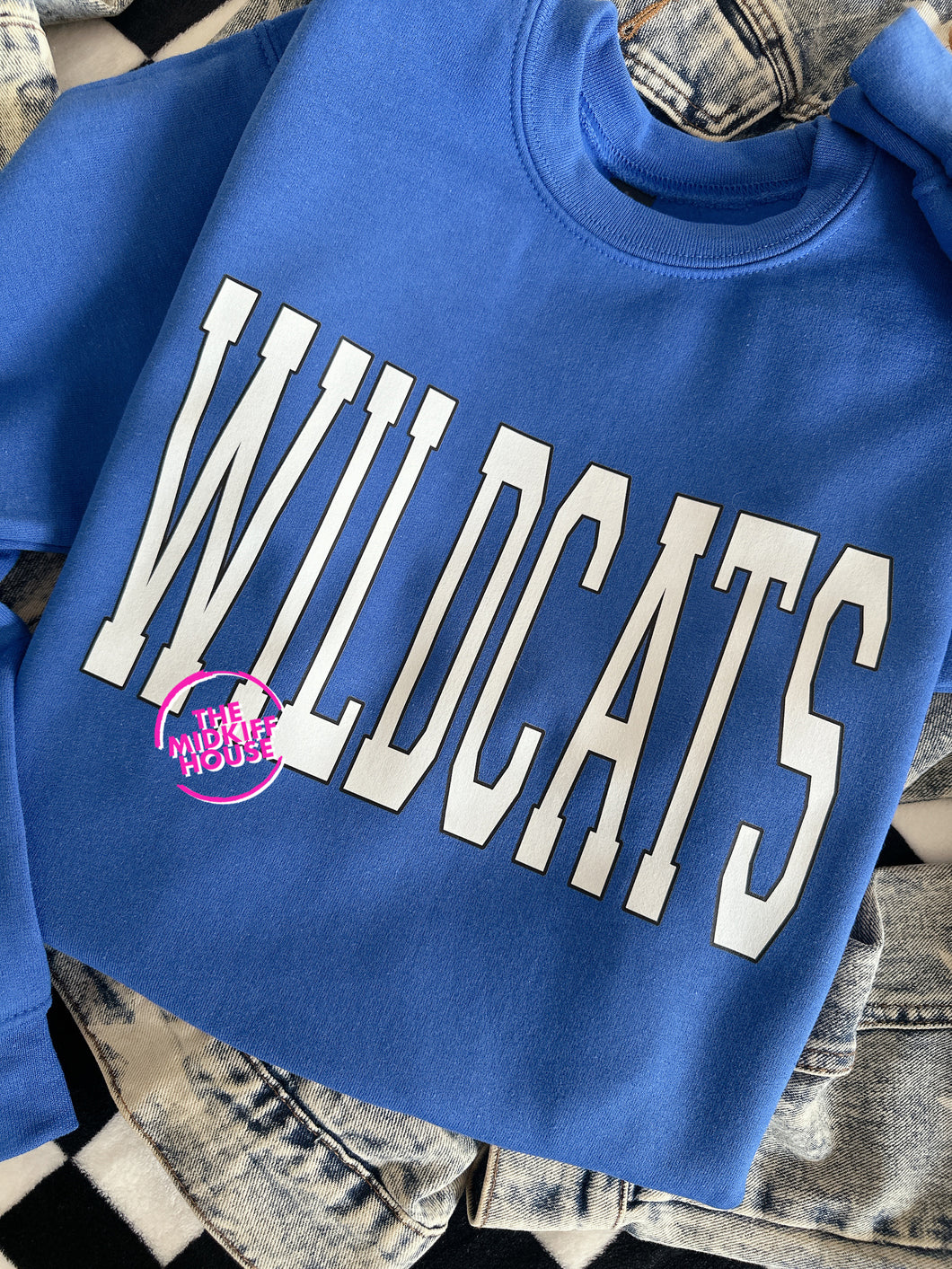 WILDCATS VARSITY CREWNECK