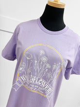 Load image into Gallery viewer, WILDFLOWER WILD AND FREE TEE
