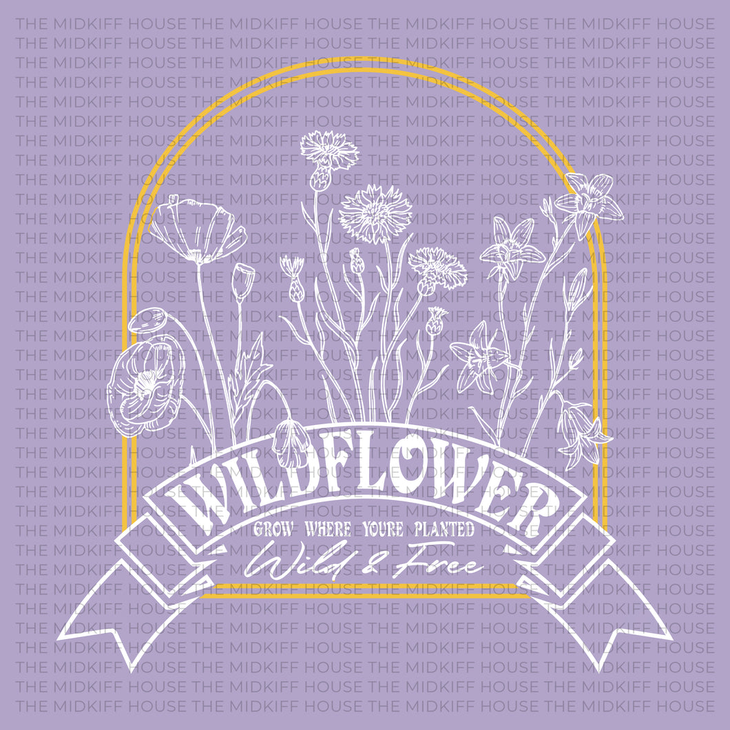 WILDFLOWER WILD AND FREE TEE