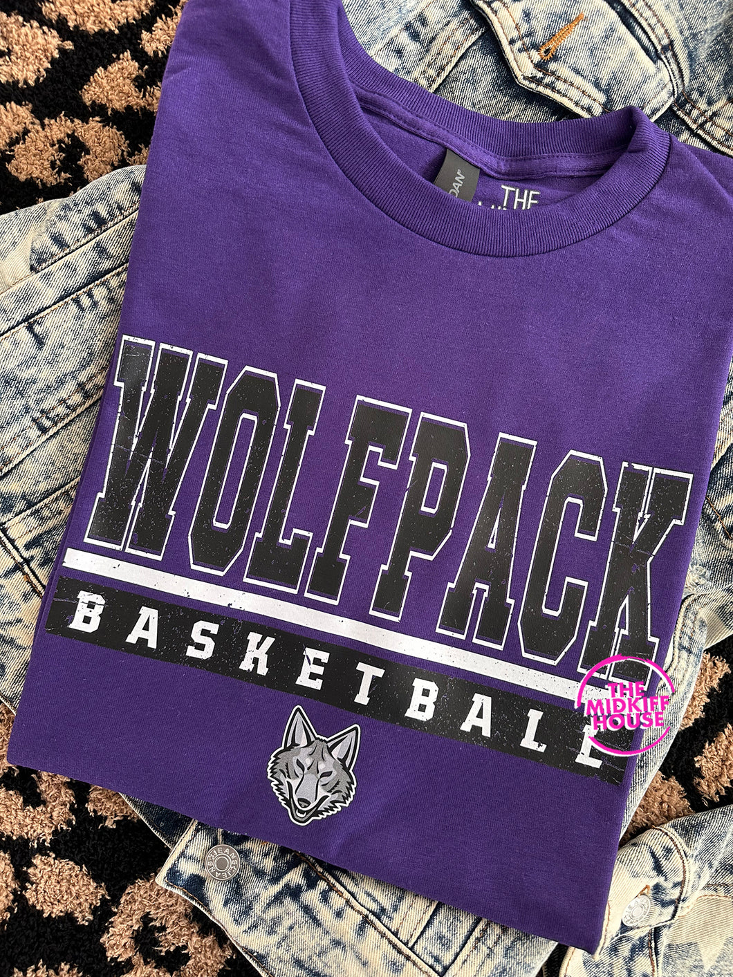 WOLFPACK BASKETBALL BOLD TEE