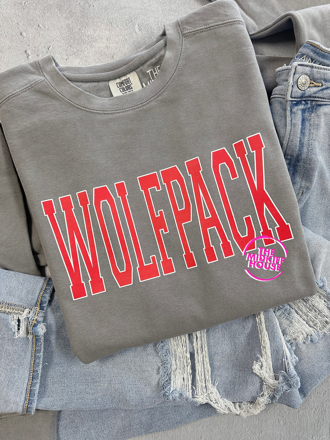 WOLFPACK VARSITY CREWNECK