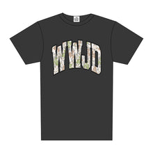 Load image into Gallery viewer, WWJD CAMO ARCH TEE

