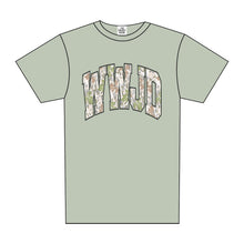 Load image into Gallery viewer, WWJD CAMO ARCH TEE
