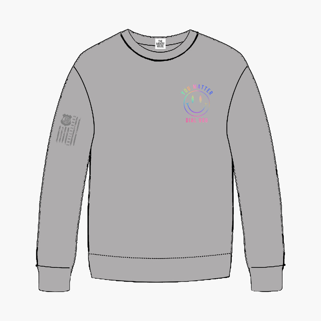 YOU MATTER CREWNECK (GRAY)