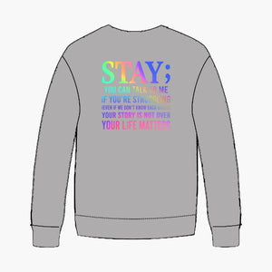 YOU MATTER CREWNECK (GRAY)