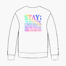 Load image into Gallery viewer, YOU MATTER CREWNECK (WHITE)
