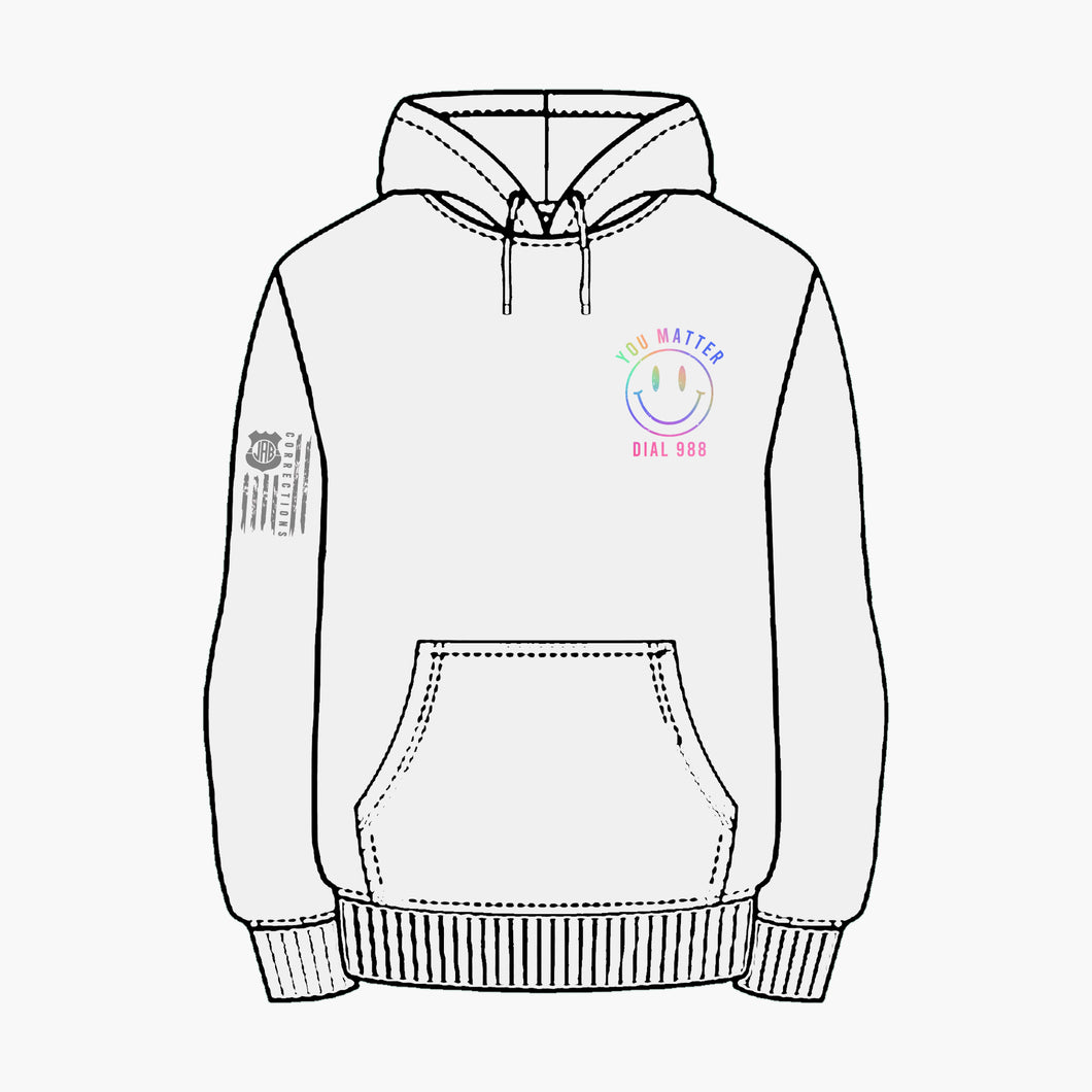 YOU MATTER HOODIE (WHITE)