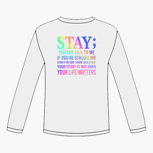 YOU MATTER LONG SLV (WHITE)