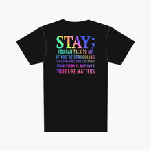 Load image into Gallery viewer, YOU MATTER TEE (BLACK)
