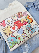Load image into Gallery viewer, YOUR WORDS MATTER TEE
