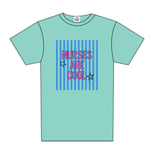 Load image into Gallery viewer, NURSES ARE COOL STRIPES TEE
