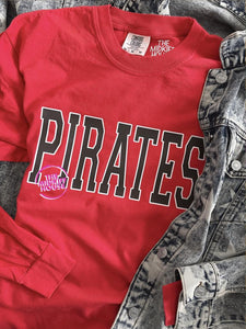 SALE! PIRATES VARSITY LONG SLV