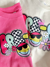 Load image into Gallery viewer, BACK TO SCHOOL GROOVY SMILE TEE
